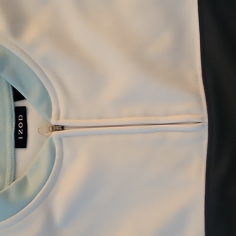 Izod Performance 3/4 Fleece Pullover - Picture 4 of 4